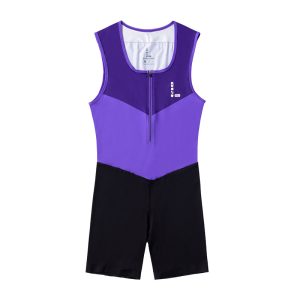 Color Block Sleeveless Unitard  |  Frauen Overalls Frauen Frauen