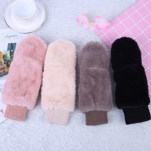 Fur Mitts  |  Frauen Handschuhe Frauen Frauen