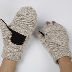 Walk Wool Leather Mitten  |  Männer Handschuhe Handschuhe Handschuhe