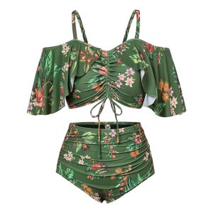 Sunset Florals Bikini Top 7033  |  Frauen Bademode Bademode Bademode